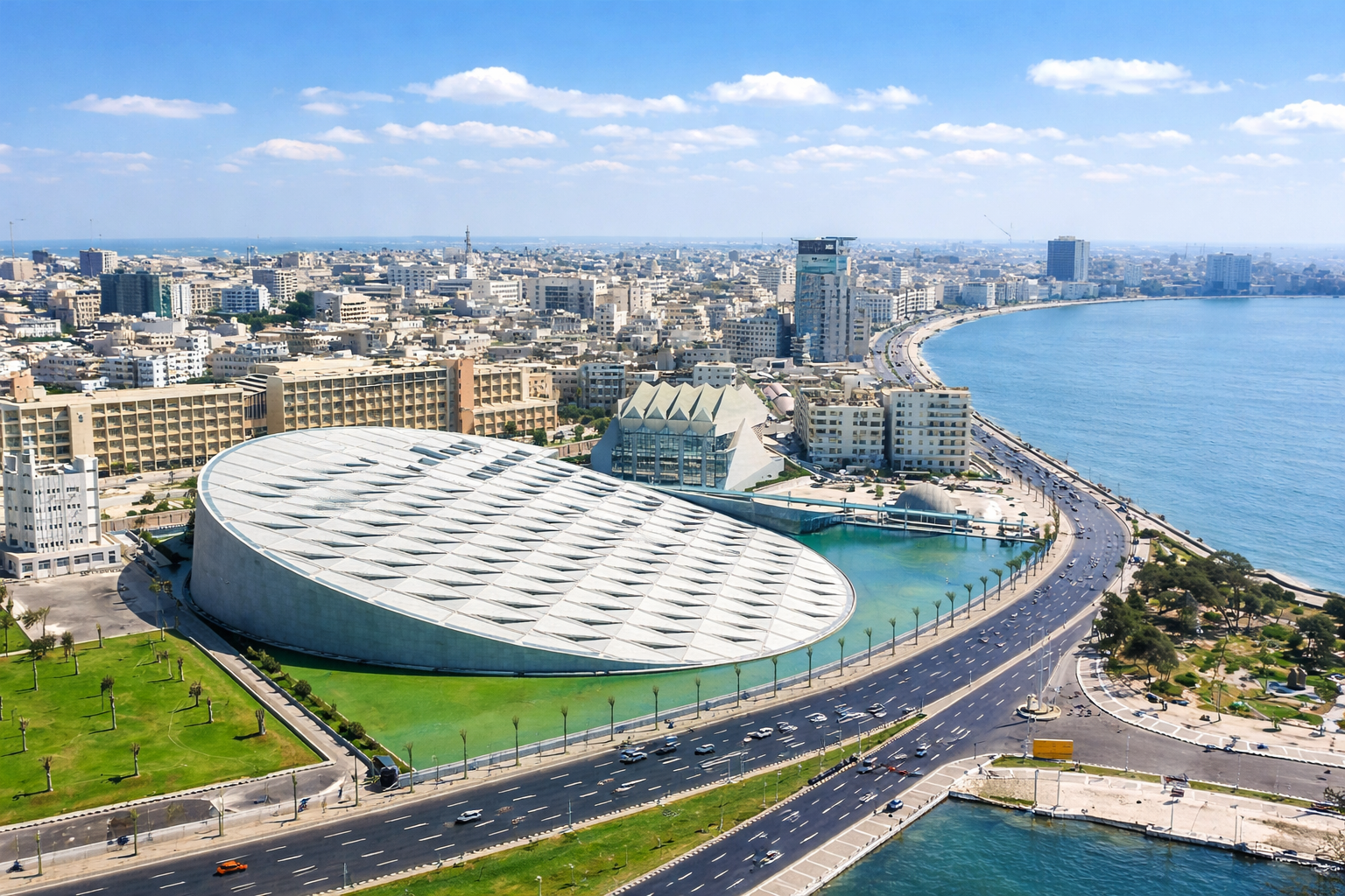 Bibliotheca Alexandrina Background